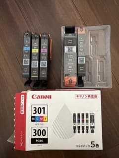 Canon 純正インク BCI-301+300 5色マルチパックのサムネイル