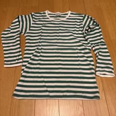 marimekko マリメッコ 長袖カットソー ボーダー 140.150ぐらいのサムネイル