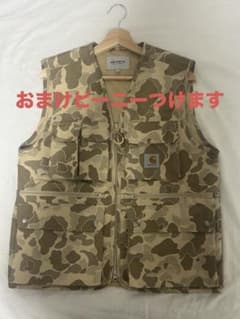 Carhartt カモフラージュ ベスト Lサイズ carhartt カモフラージュ柄 メッシュベスト Sサイズ - メルカリ