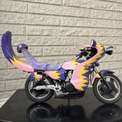 俺のマシン CBX400F当時物 旧車會 暴走族 ロケット 3段シート 1/12
