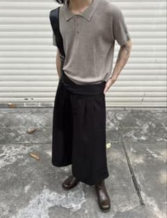 モード系ファッション SLIGHT VOGUE スラックス 7分丈パンツのサムネイル