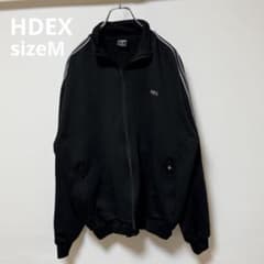 HDEX エイチデックス メインロゴ トラックジャケット ブラック M