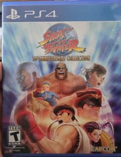 Street Fighter PS4 북미판 English