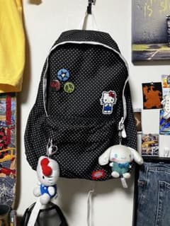 ディッキーズ ドット柄 リュック fti punkandyo starteam - メルカリ