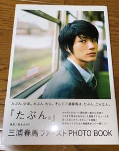 送料込 美品 たぶん。 三浦春馬ファーストphoto bookのサムネイル