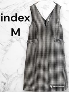 新品　index　ラメツイード千鳥チェックジャンスカ index（インデックス）の「◇ラメツイード 千鳥チェックジャンスカ