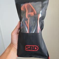 SBD エイトストラップ ブラック×オレンジ mサイズ - メルカリ