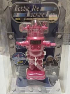 ピンク ロボット型目覚まし時計　禁断の惑星のロビー・ザ・ロボット