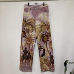 名作】Dries Van Noten23AW ピンクジャガードパンツ31 - メルカリ