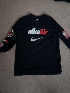 NIKE AIR ロンT ビッグロゴ プリント 長袖Tシャツ Mのサムネイル