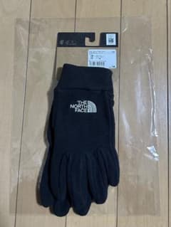 THE NORTH FACE キッズ用フリース手袋 L ブラックのサムネイル