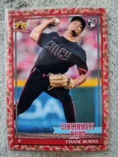Topps Chase Burns 31/50 RC MLBカードのサムネイル