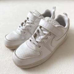 NIKE ナイキ コート ボロー LOW ホワイト 白 20cmのサムネイル