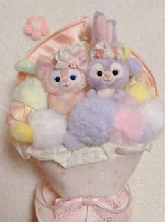 お顔厳選❣️上海ディズニー リーナベル ステラルー 花束ぬいぐるみ