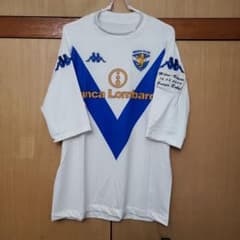 【訳アリ新品】Kappa ブレシア バッジョ 引退記念 AWAY XLサイズ 訳アリ新品】Kappa ブレシア バッジョ 引退記念 AWAY XLサイズ - メルカリ