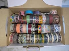 ☆カモ井茶芯あり マスキングテープ 45本セットのサムネイル