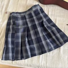 制服 チェック柄 ネイビー系のサムネイル
