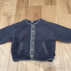 tete a tete ボアジャケット ネイビー 100cmのサムネイル