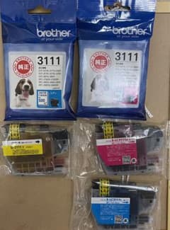 brotherLC3111純正シオンとマゼンタと互換性シアンとマゼンタとイエローのサムネイル
