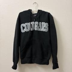 JANSPORT ジップアップパーカー ブラック COUGARSのサムネイル