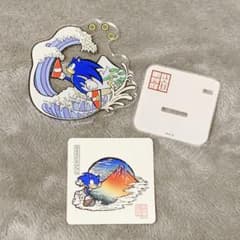 和 ソニック アクリルジオラマ＆ステッカー
