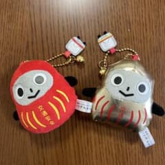 ノッテちゃんぬいぐるみキーホルダー2個セットのサムネイル