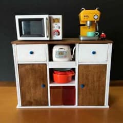 ミニチュア 家具 レンジ台のサムネイル