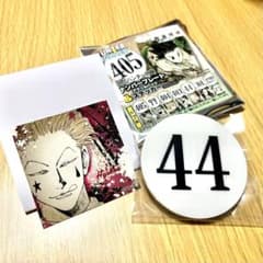 HUNTER×HUNTER ヒソカ ハンター試験 ナンバープレート バッジのサムネイル
