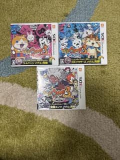 プ*ル様 妖怪ウォッチ3 スキヤキ 、スシ、テンプラニンテンドー3DSソフト　動のサムネイル