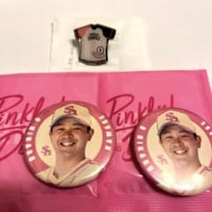 ソフトバンクホークス タカポ 2026ピンクフルデー缶バッジピンバッジ