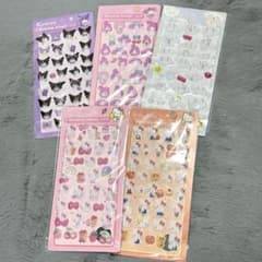 立体シール　5枚セットのサムネイル