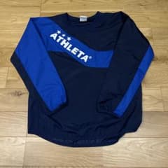 ATHLETA 長袖ピステ ネイビー/ブルー 150 - メルカリ