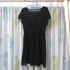 レース素材♪授乳口付上品ワンピース♪のサムネイル
