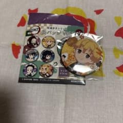 鬼滅の刃 街道歩きシリーズ 缶バッジ 我妻善逸