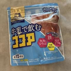 森永 牛乳で飲むココア 180gのサムネイル