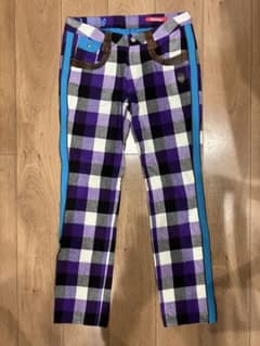 ラッセルノ ゴルフ チェック パンツ メンズ - メルカリ