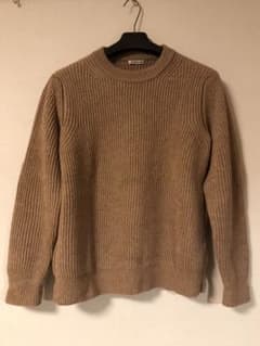 AURALEE  ニット　セーター　キャメル　Sのサムネイル