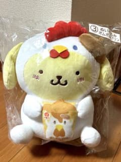 ポムポムプリン ぬいぐるみ サンリオ 一番くじ からあげクンのサムネイル