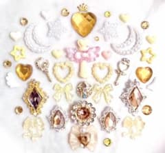 ネイルパーツ 美少女戦士セーラームーン セーラーヴィーナス 黄色 魔法少女 15