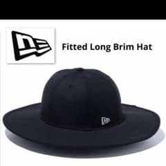 新品　ニューエラ　Fitted Long Brim Hat ロングブリムハット