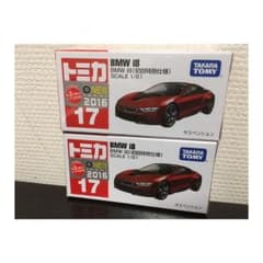 新品未開封 トミカ No.17 BMW i8 初回 2台セットのサムネイル