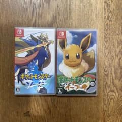 Nintendo Switch ポケットモンスター ソード イーブイ 2本セットのサムネイル