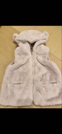 ZARA Baby くま耳フェイクファー ベスト 104cm