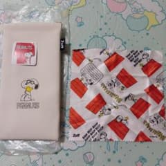 Zoff PEANUTS 스누피 안경 케이스 크로스 세트