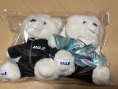 【新品】ANA 機内販売 限定品　羽生結弦 フライト ベア (天と地と)のサムネイル
