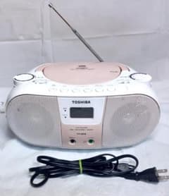 ○○TOSHIBA ポータブルCDラジオ（TY-CR10）動作品、ジャンク - メルカリ