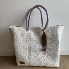定価16,200円♡Xibú メルカドバッグ ♡かごバッグLのサムネイル