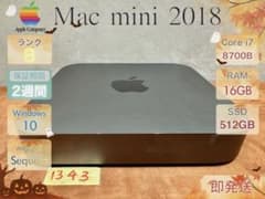 ミニPC Apple Mac mini 2018 i7-8700B 16GB 1343 Apple Mac mini 2018 i7-8700B 16GB 1343 - メルカリ