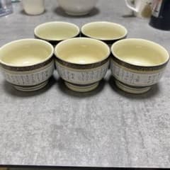 九谷焼　ティーカップ5個セットのサムネイル