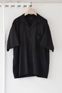 COMOLI 24SS / KHADIコットンオープンカラーシャツ　サイズ3のサムネイル